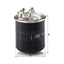 Mann Wk820/2x Yakıt Fıltresı W204 07 14 W212 09 16 X204 08 15 W164 05 11