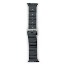 Apple Watch 42mm Magnus Mıknatıslı Silikon Kordon - Siyah