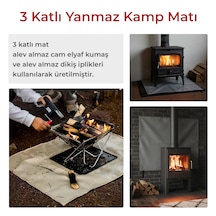 Soba Altı Yanmaz Mat 100x150cm