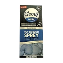 Clemy Men 5 Dk Tüy Dökücü Sprey Tüm Ciltler İçin 100 Ml