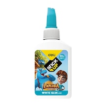 Deli Beyaz Tutkal Renkli Kapak 60 Ml A75100