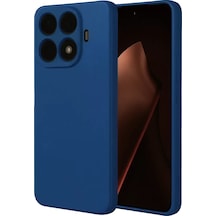 Newface Xiaomi Mi 15t Pro Nano İçi Kadife Silikon - Lacivert