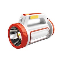 Panther Pt-8158 Solar Usb Şarjlı El Feneri 3877 Beyaz