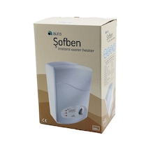 Aura Model-105-a6 Banyo Şofben 7350w 3 Kademeli 5 Emniyetli Elektrikli Tüp Rezistanslı