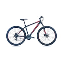 Force 750 Hd 27,5 Jant 24 Vites Dağ Bisikleti - Mat Siyah-kırmızı-gümüş 19" 48cm Standart