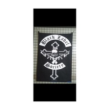 Black Label Society Desenli Tasarim Duvar Halısı