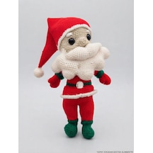 Amigurumi Örgü Noel Baba 30cm