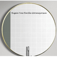 Ayna Dekorasyon Sticker- Bugün Yine Harika Görünüyorsun 40cmx3cm
