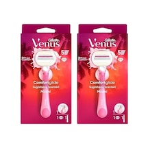 Comfortglide Sugarberry Kokulu Miami Kadın 5 Bıçaklı Tıraş Makinesi 2li Paket