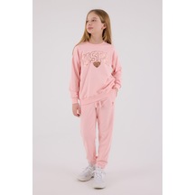 U.S. Polo Assn. Erkek Çocuk Pembe Eşofman Takımı Us2318-c-v1 Pembe
