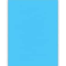 20 Adet 50x70 Fosforlu Fon Kartonu Mavi 160 Gr