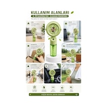 Mini El Tipi Fan Su Buharlı Serinletici Fan, Usb Type-c Şarjlı, 3 Kademeli Hız Ayarlı, Taşınabilir Elektrikli Fan, Nemlendirici Püskürtmeli Portatif Fan, Ofis, Seyahat, Araç Ve Günlük Kullanım İçin .