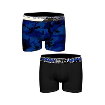 John Frank John Frank İkili Black Id Boxer 18127 Çok Renkli