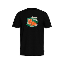Puma Graphics Puma Spritz Tee Erkek Günlük Tişört 62541401 Siyah 62541401