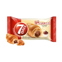 7 Days Kakaolu Kruvasan 60 G - Nefis Çikolata Dolgulu Atıştırmalık 2'li Ekonomik Paket - 2 Adet Tarı
