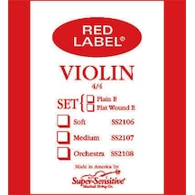 Super Sensitive Red Label A 3/4 Keman Tek Tel 1ss2105-a