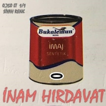 Yağlı Boya - 0.75 Lt =1 Kg Siyah Sentetik Yağlı Boya