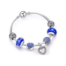 Model Charmlı Bangle Bileklik Mavi Mavi