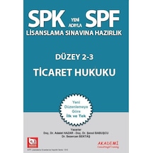Ticaret Hukuku Konu Anlatımlı