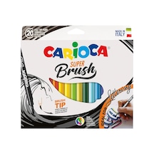 Super Brush Keçeli Boya Kalemi 20'li