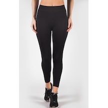 Maraton Active Slimfit Kadın Fitness Siyah Tayt 812002-siyah Siyah