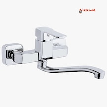 Ulu-el Aplik Lavabo Evye Mutfak Batarya Musluğu Çeşmesi Krom
