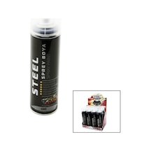 Steel Sprey Boya 200ml Gri - 12'li Paket Diğer