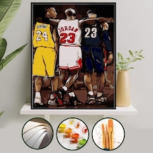 Sayılarla Boyama Tuval Seti 40X50 Cm - Nba