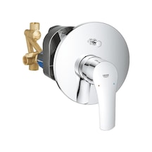 Eurosmart Tek Kumandalı Banyo Bataryası 33305003 Glossy Chrome Glossy Chrome