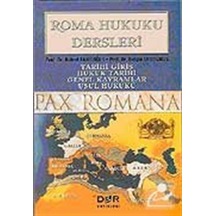 Roma Hukuku Dersleri / Prof. Dr. Bülent Tahiroğlu