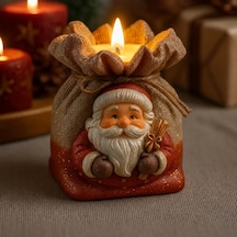 Noel Baba Hediye Çuvalı Silikon Kalıp 7x7 Cm