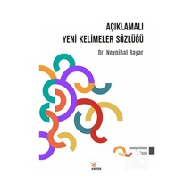 Açıklamalı Yeni Kelimeler Sözlüğü - Nevnihal Bayar - Kriter