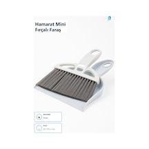 Hamarat Mini Fırçalı Faraş Çok Renkli Plastik 20x14,5 Cm