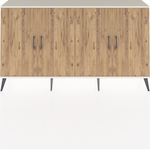 Arges Konsol 4 Raflı 4 Kapaklı 176x30x99 Aytaşı-çam/aytaşı Atlas Çam/aytası - Aytası