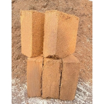 Aymen Çiçekçilik 5 Adet 300-325 Litre Sıkıştırılmış Hindistan Cevizi Torfu - Blok Ithal Organik Cocopeat Kokopit