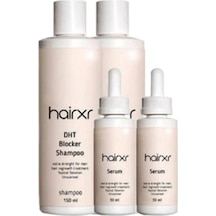 Hairx Saç Uzatıcı Şampuanı 150 Ml Saç G.çlendirici Serumu 30 Ml X 2şer Adet