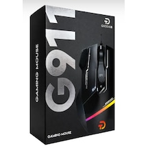 G911 Usb Kablolu 8 Tuşlu Rgb Oyuncu Mouse 7200dpi