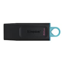 Kingston Dtx-64gb 64gb Usb3.2 Gen 1 Datatraveler Exodia Black + Teal Flash Bellek