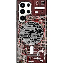 Galaxy S23 Ultra Kılıf Magsafe Şarj Özellikli YoungKit Technology Serisi Kapak