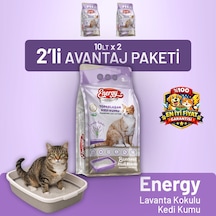 Kedi Kumu Lavanta Kokulu 10 Lt - 2 Adet