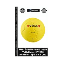 Özel Üretim Kulüp Oyun Yetişkinler Ht-200 Hentbol Topu 2 No 30 Çok Renkli