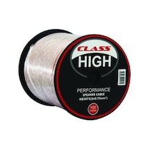 CLASS HİGH KB-2075 2X0,75 MM 100 METRE  HOPARLOR KABLOSU
