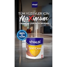 Fayans Boyası Seti Sıvı Cam Ve Uygulama Seti Mutfak,mermer,banyo,tezgah Boyama Seti 1 L