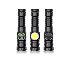 9 Mod Şarjlı Kamp Lambası Ve El Feneri Çok Fonksiyonlu Led Aydınlatma Wt-704 Çok Renkli