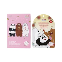 We Bare Bears Lisanslı Kiraz Özlü Meyveli Nemlendirici Kağıt Maske Eğlenceli Bakım, 2015304312108
