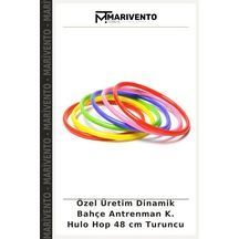 Özel Üretim Dinamik Bahçe Antrenman K. Hulo Hop 48 Cm Turuncu