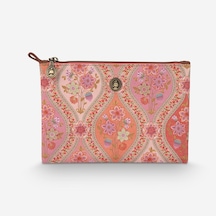 Pip Studio Turuncu Polyester Makyaj Çantası 24x1x15,5 Cm