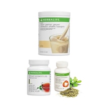 Herbalife Set Vanilya Shake 50 Gr Klasik Çay Thermo Complete