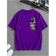 Altamira Unisex New Moment Baskılı Oversize T-shirt 001