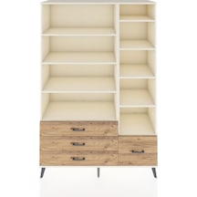 Hyperion Dolap 9 Raflı 4 Çekmeceli 132x44x195 Aytaşı-aytaşı/çam Aytaşı